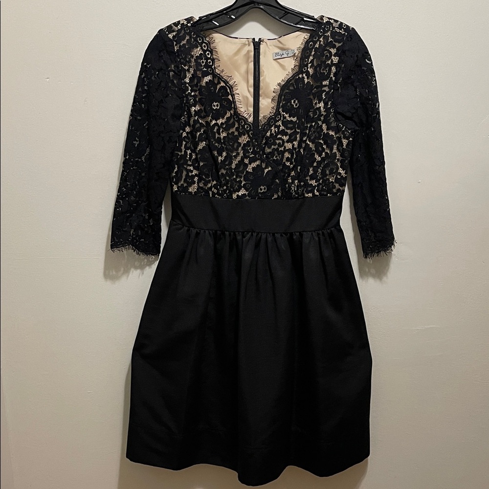 Eliza J Black Lace Dress Size 6